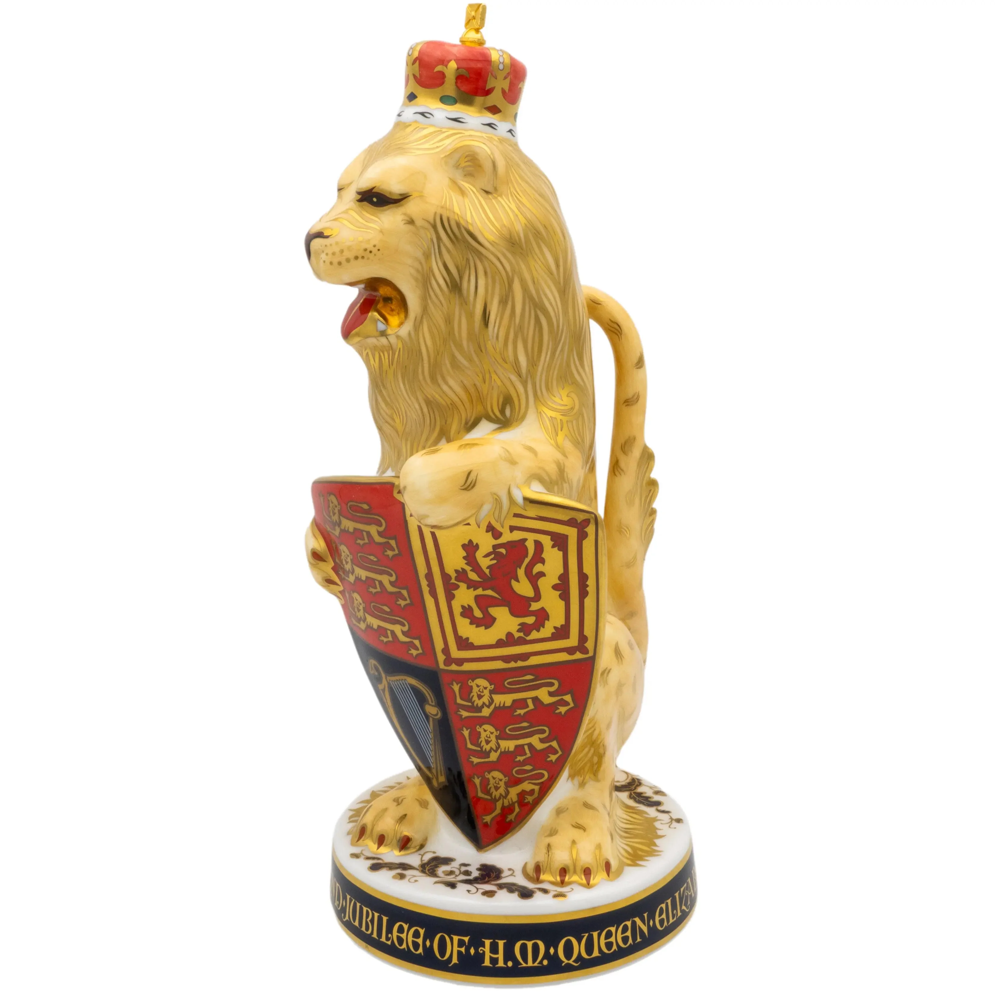 Royal Crown Derby Heraldic Lion (England) Paperweight - Image 5