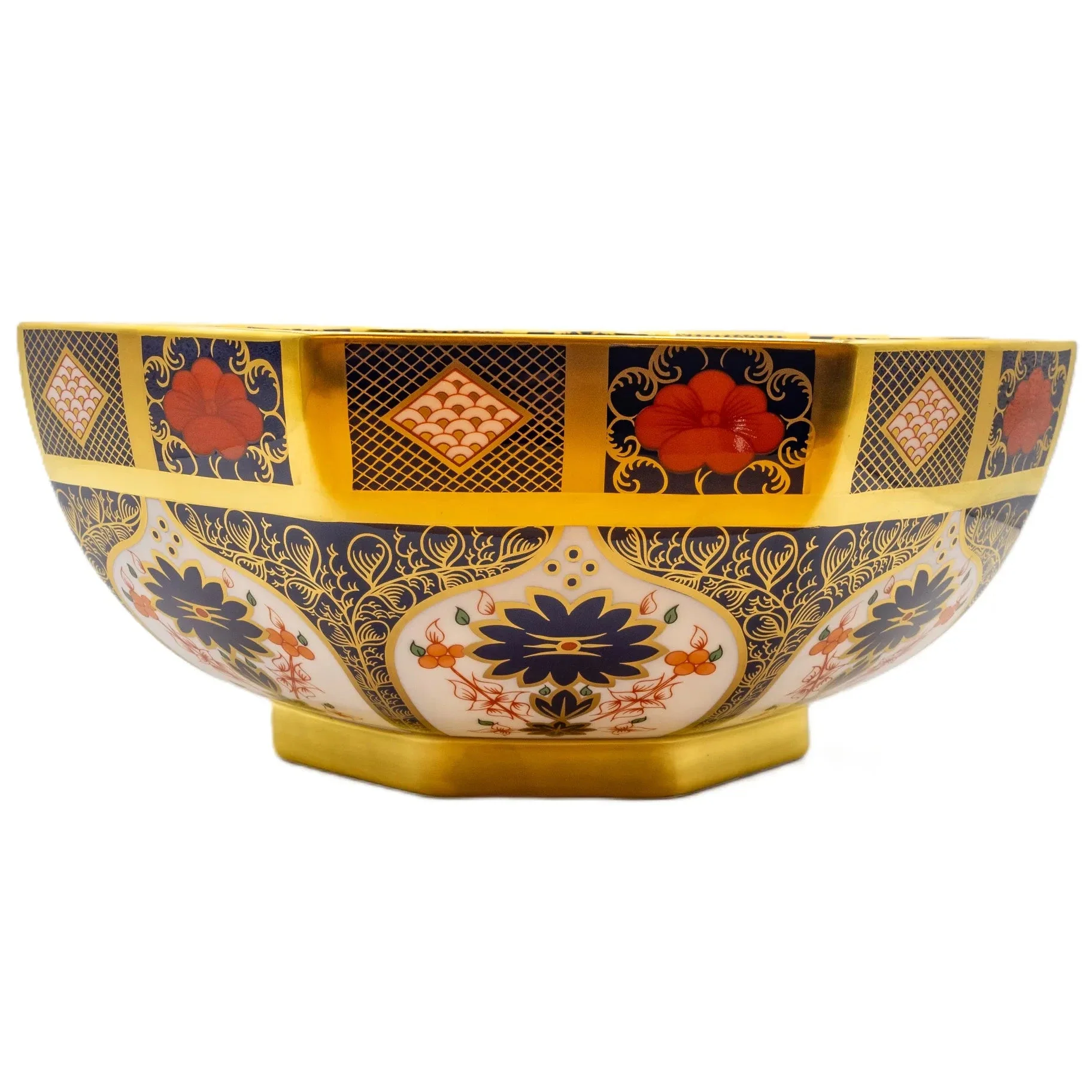 Royal Crown Derby Imari SGB Large Octagonal Bowl - Image 3